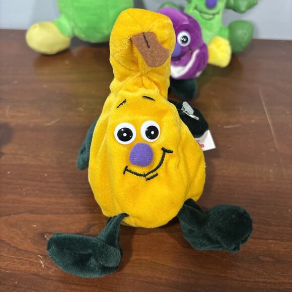 Lot Of 6 Toy Box Creations Vintage Veggie Friends Plush Toys ( Onion Pepper Etc) - Picture 4 of 11